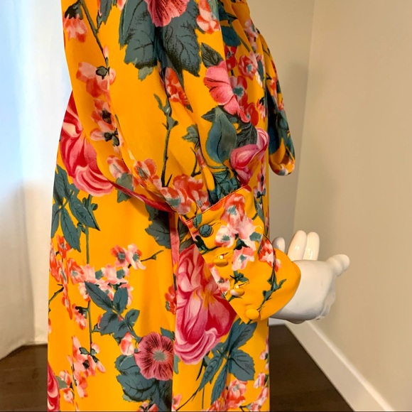 Stunning Flower print maxi dress by Bik Bok. - Picture 5 of 9